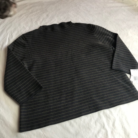 NWT Great Plains London Striped Olive Sweater - Picture 5 of 5